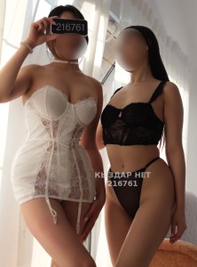 Проститутка Алматы Девушка№216761 Студентки Лия и Мая Боди Массаж Фотография №3199737